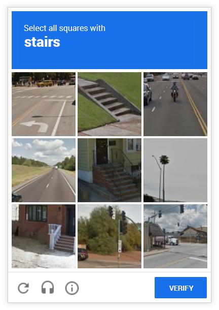 image based captcha - example