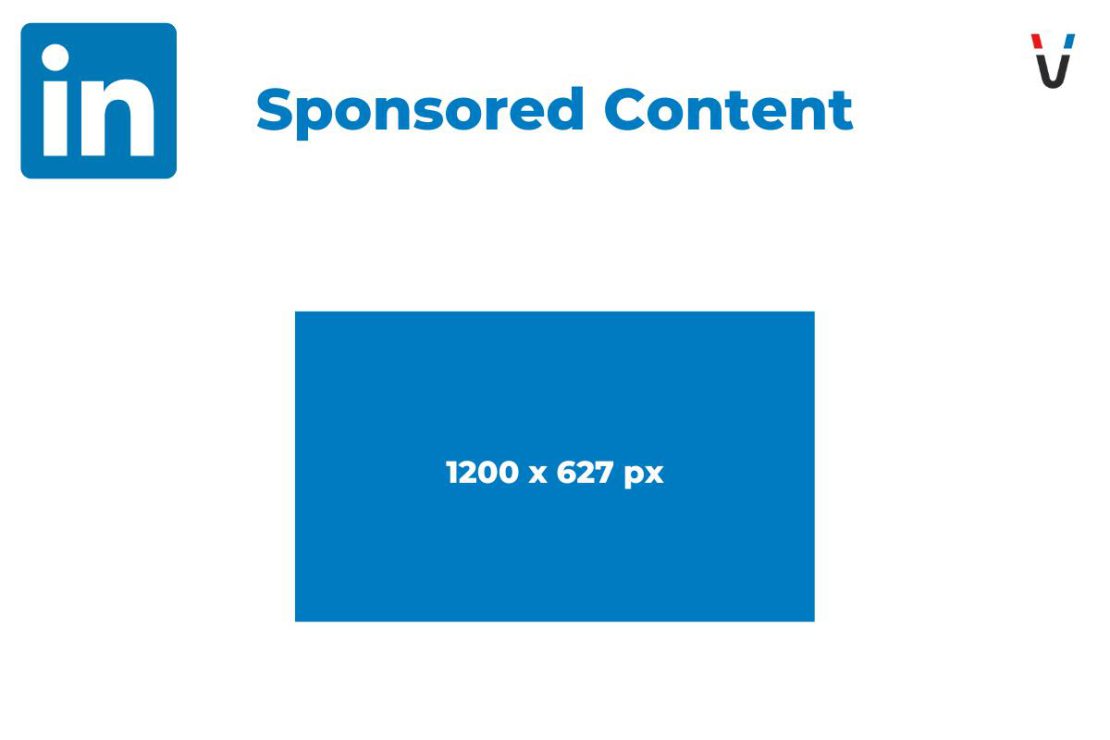 Linkedin image sizes - Sponsored content
